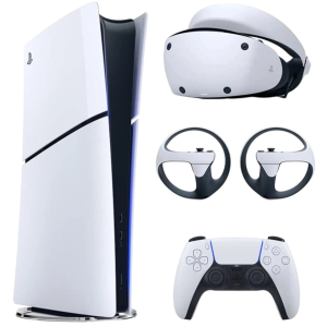 کنسول بازی پلی استیشن 5 اسلیم دیجیتال + هدست PS VR2
